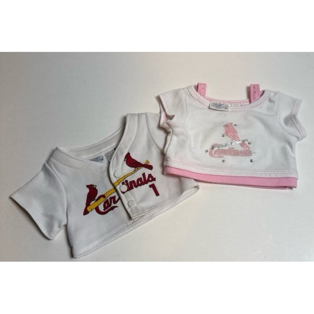 Build A Bear‎ St. Louis Cardinals Baseball Shirt and Jersey